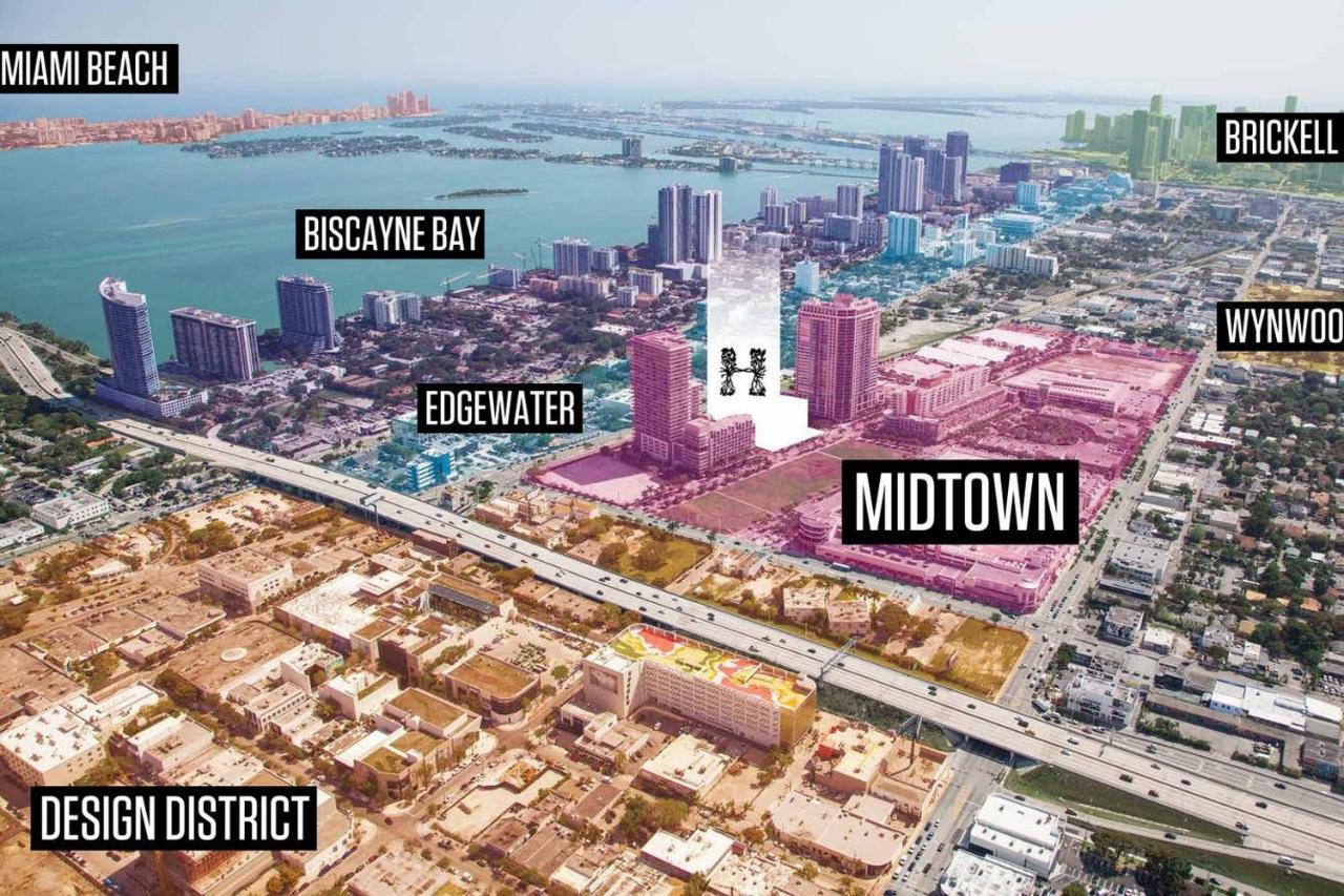 Modern 1 Bedroom Midtown Miami With Free Parking Εξωτερικό φωτογραφία