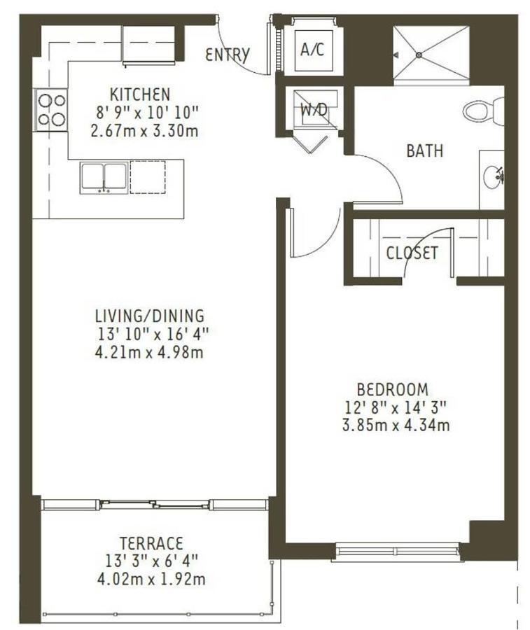 Modern 1 Bedroom Midtown Miami With Free Parking Εξωτερικό φωτογραφία